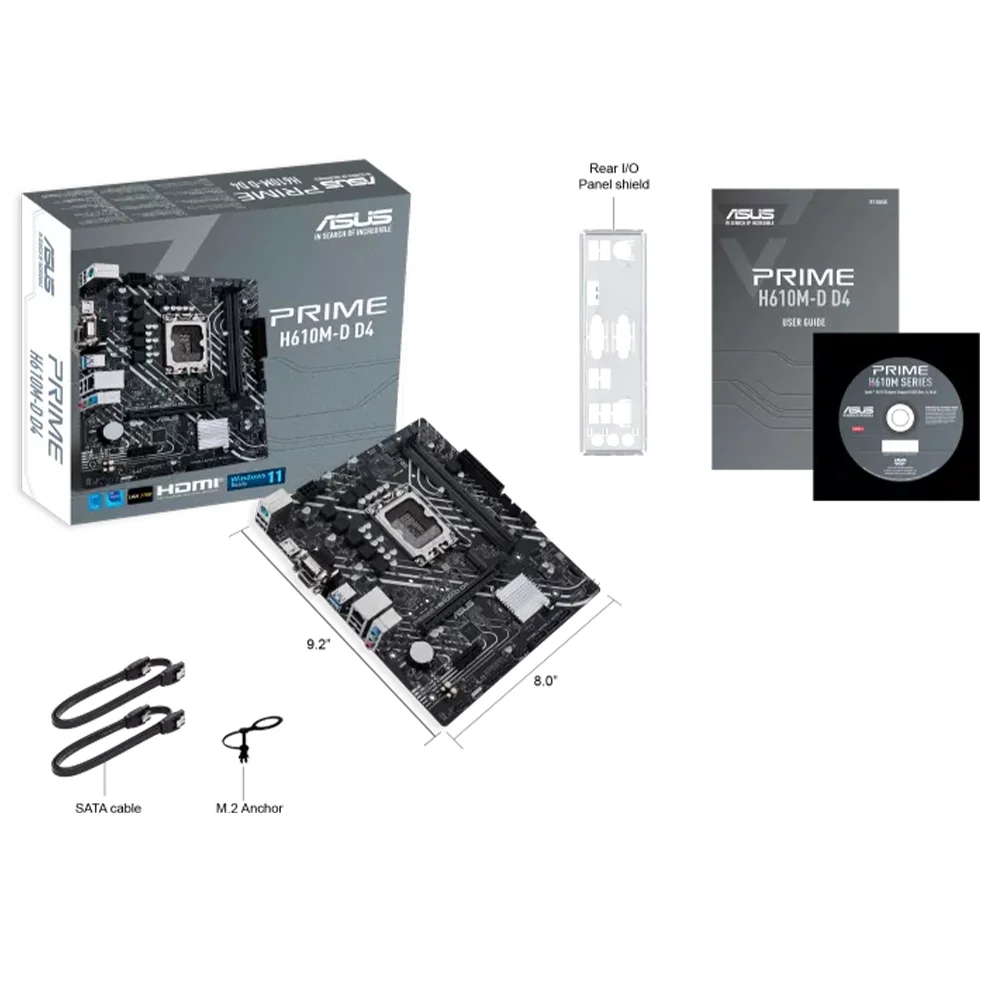 مادربرد ایسوس PRIME H610M-D D4