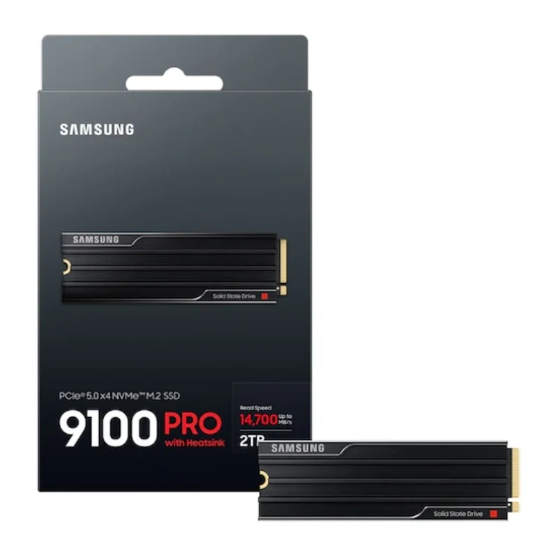 حافظه SSD سامسونگ مدل PRO 9100 Heatsink ظرفیت 2 ترابایت