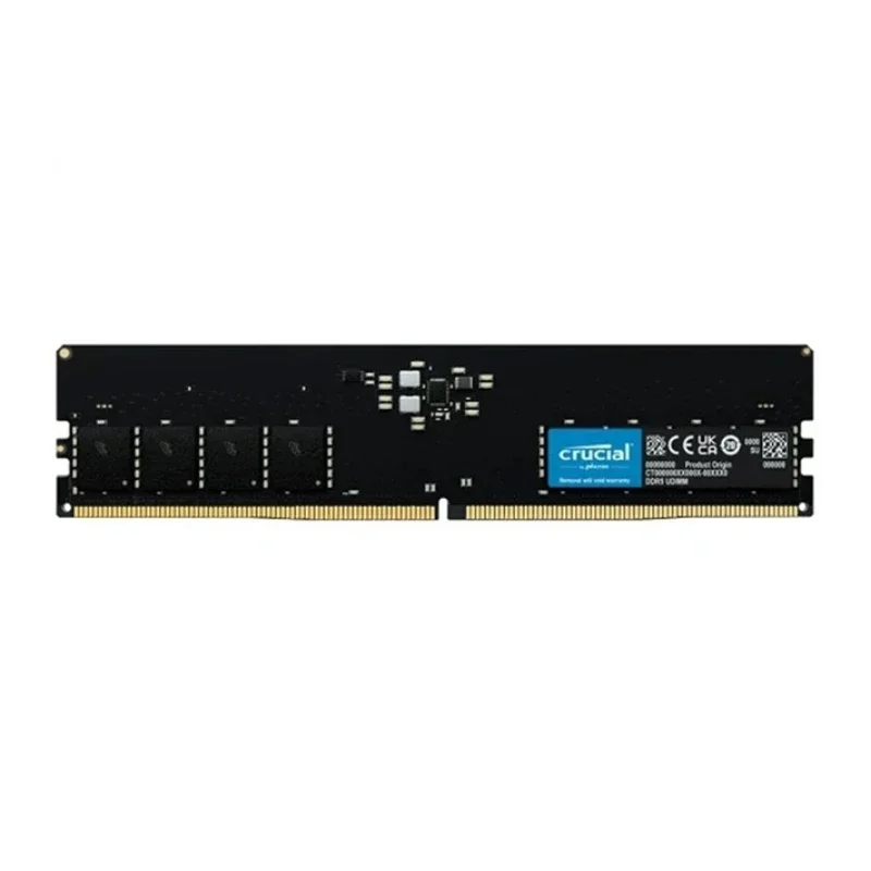 رم کامپیوتر DDR5 تک کاناله 5600 مگاهرتز کروشیال ظرفیت 32 گیگابایت
