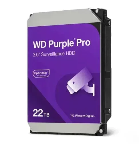 هارد دیسک اینترنال وسترن دیجیتال مدل Purple Pro ظرفیت 22 ترابایت