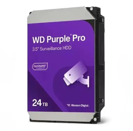 هارد دیسک اینترنال وسترن دیجیتال مدل Purple Pro ظرفیت 24 ترابایت