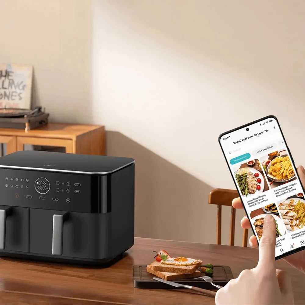 سرخ کن بدون روغن (هواپز) شیائومی Xiaomi Dual Zone Air Fryer 10L (MAF-D1001)