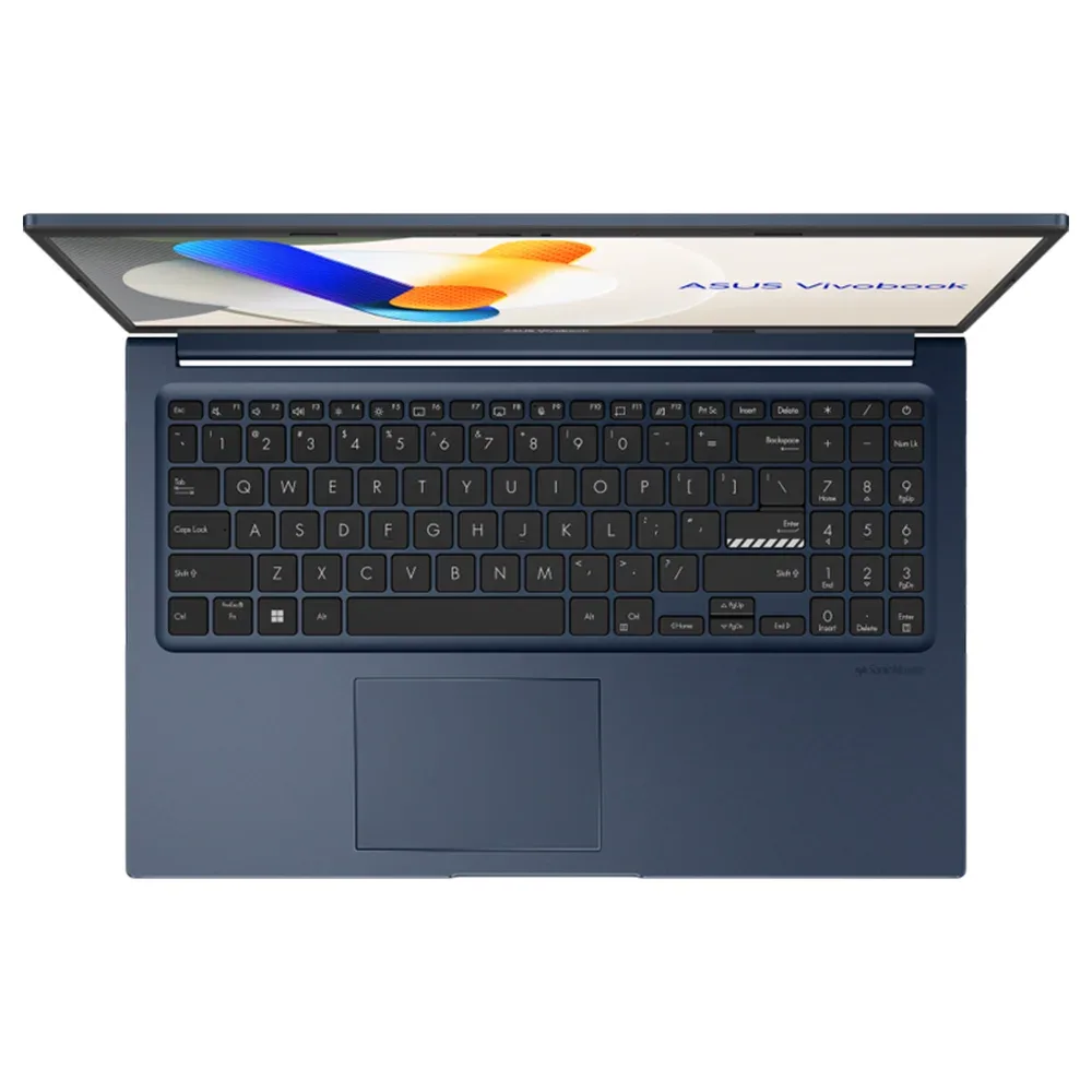 لپ تاپ ایسوس VivoBook مدل R1504VA پردازنده AMD U5 (120U) رم 16GB حافظه 512GB SSD