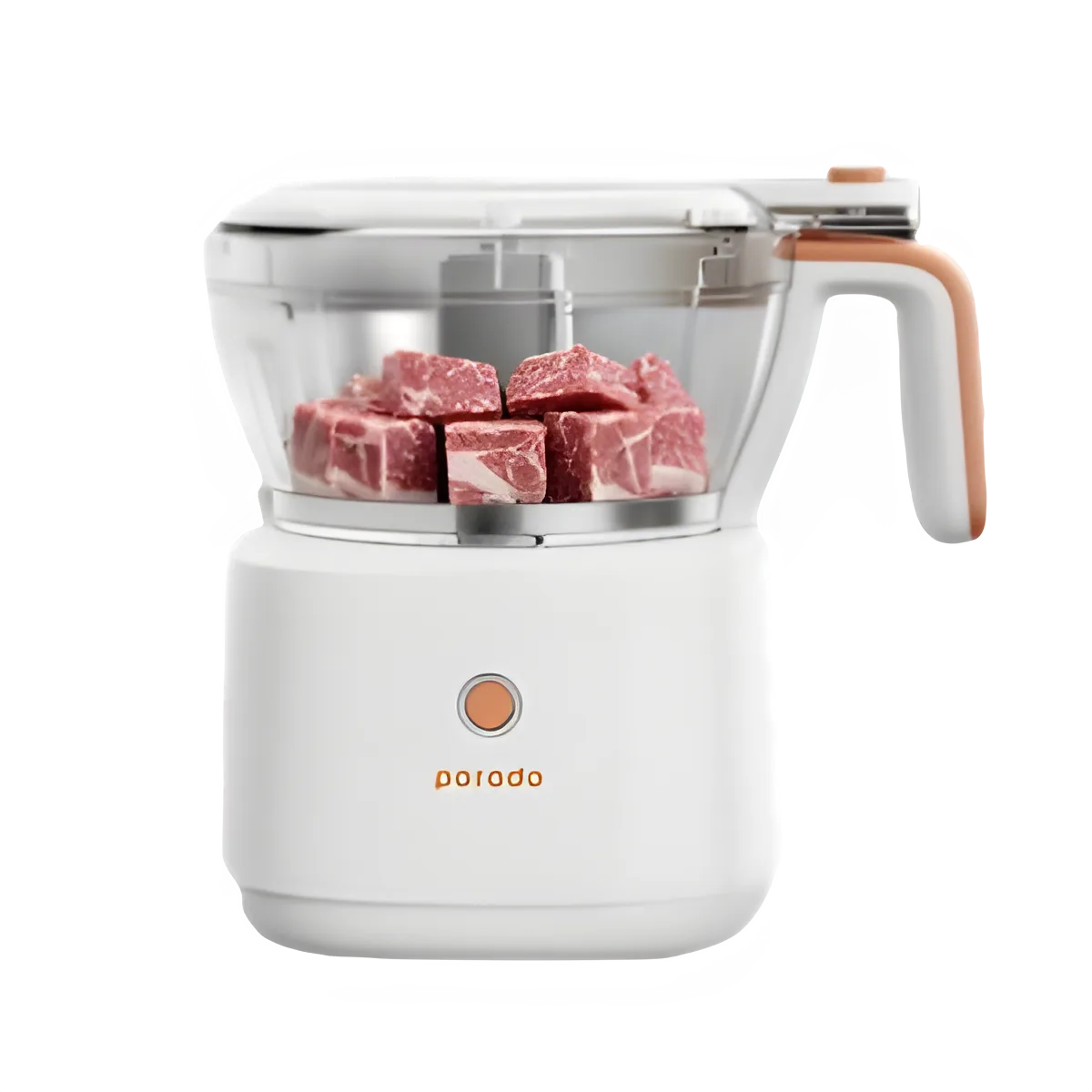 چرخ گوشت و مینی غذاساز 4 کاره پرودو مدل Porodo PD-LS41FPR 88W 4in1 Mini Food Processor