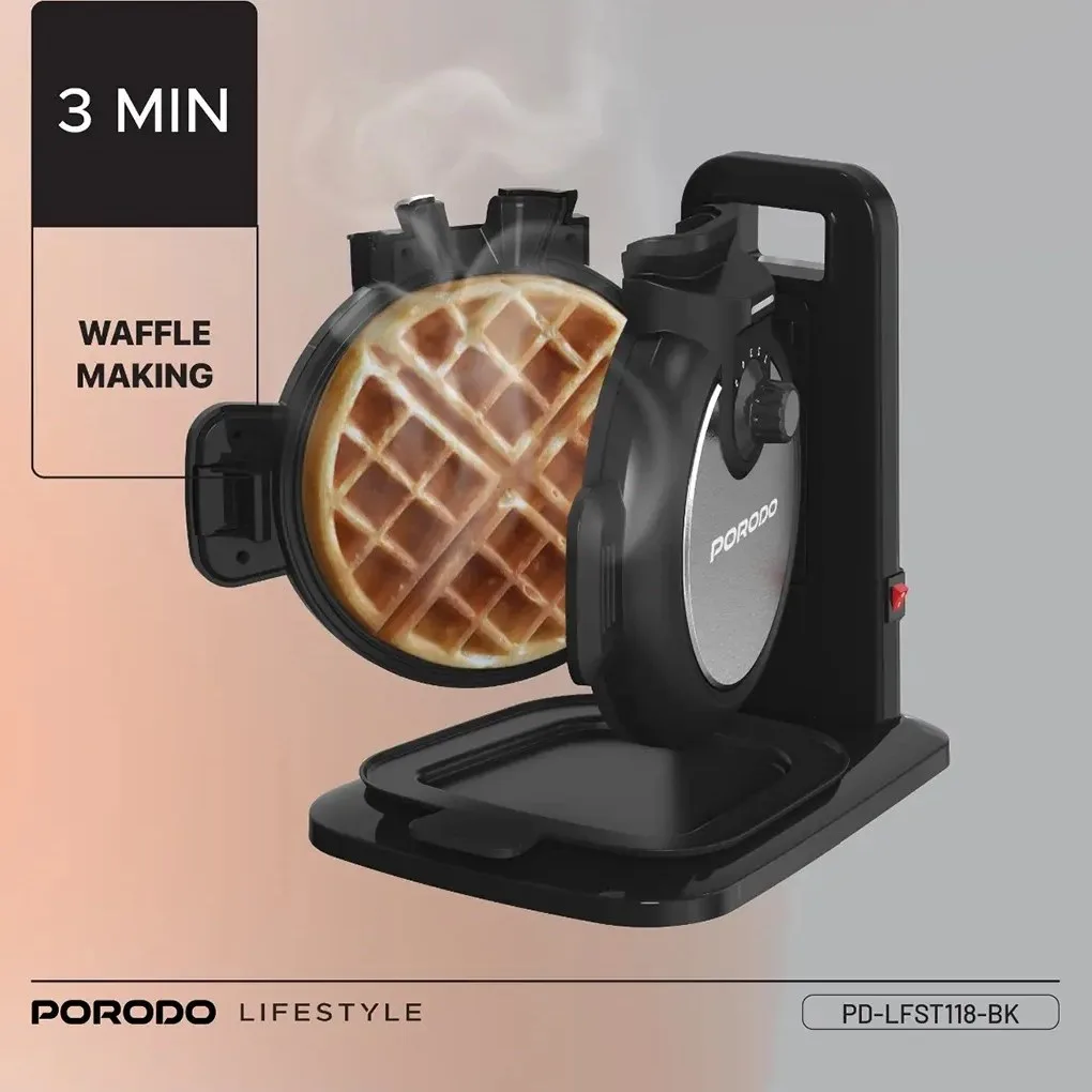 وافل ساز پرودو مدل PORODO VERTICAL WAFFLE MAKER LFS118