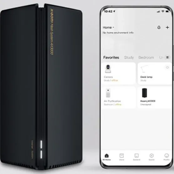 شبکه مش روتر بی سیم تک باند شیائومی Xiaomi Mesh System AX3000 RA82 WiFi 6 5GHz  2.4GHz