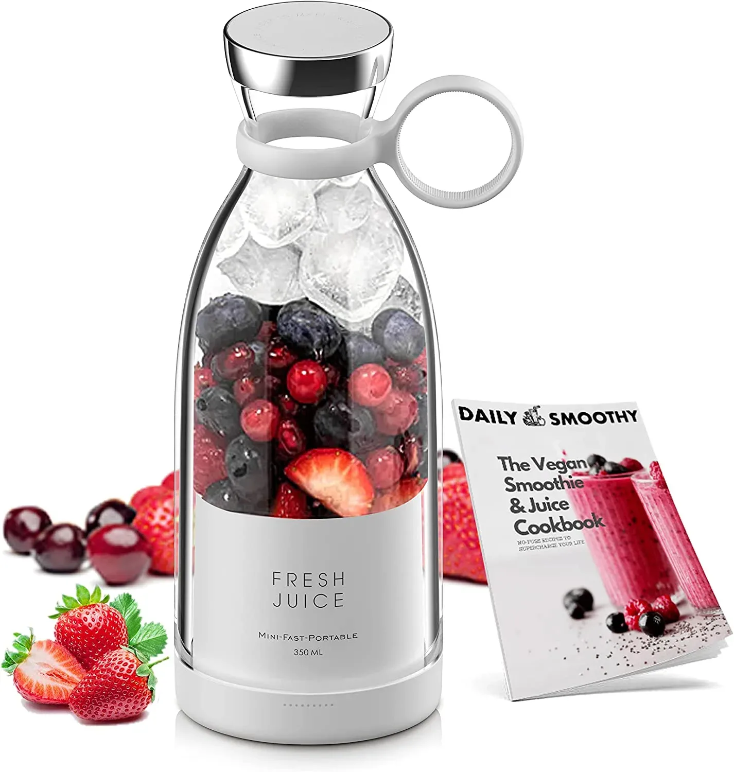 شیکر شارژی مدل FRESH JUICE گنجایش 350 میلی لیتر