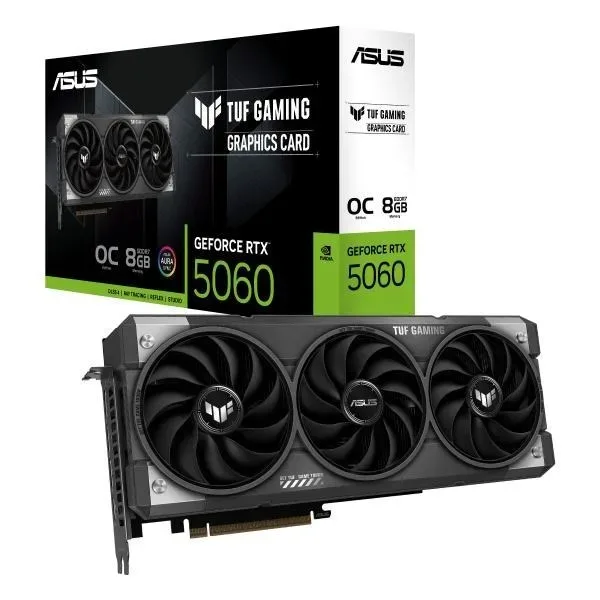 کارت گرافیک ایسوس TUF Gaming RTX 5060 OC حافظه 8 گیگابایت