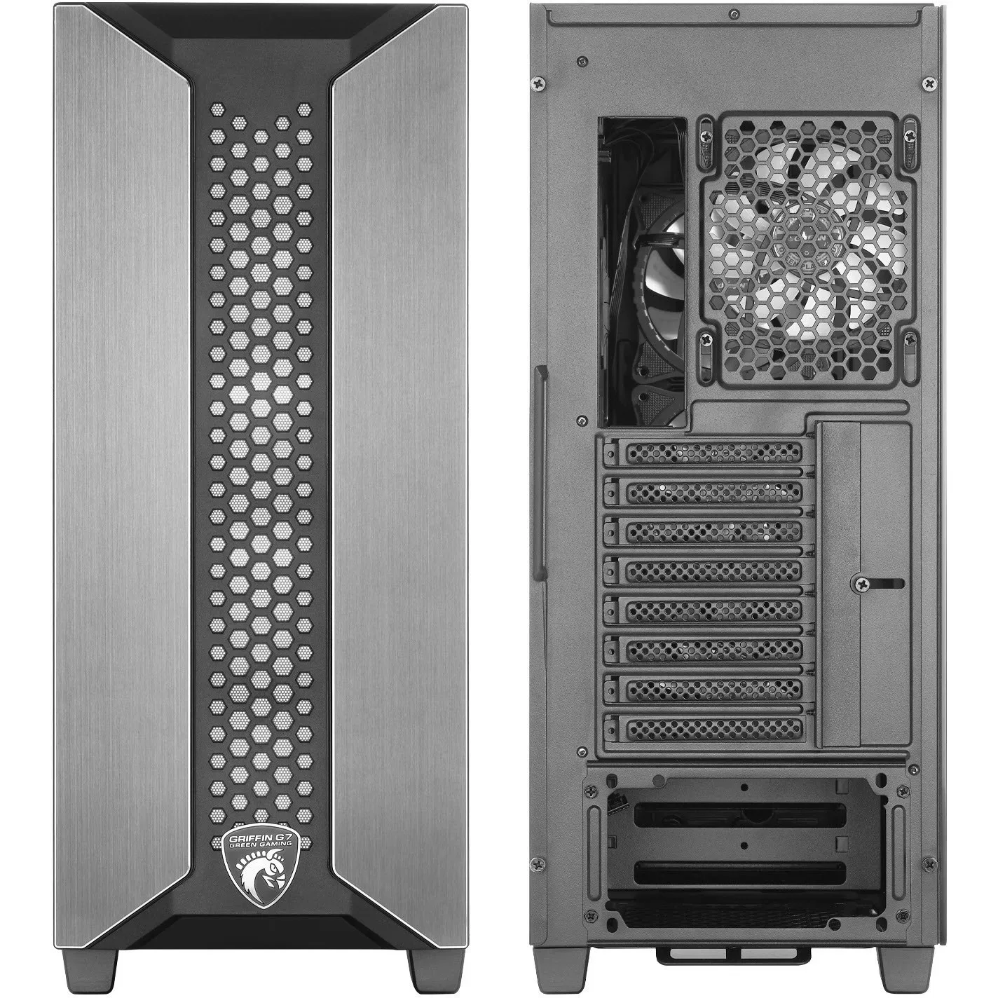 کیس کامپیوتر گرین مدل GRIFFIN G7 Mid Tower