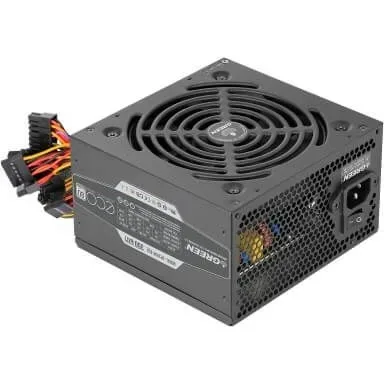 منبع تغذیه کامپیوتر گرین GP350A-ECO Rev3.1 80 Plus White توان 350 وات