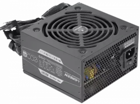 منبع تغذیه کامپیوتر گرین GP450A-ECO Rev 3.1 80 Plus White توان 450 وات