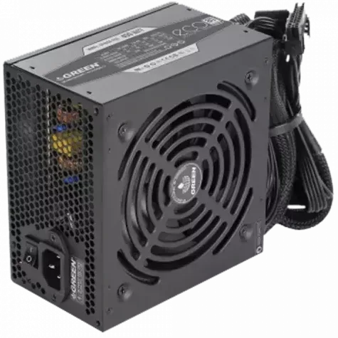 منبع تغذیه کامپیوتر گرین GP450A-ECO Rev 3.1 80 Plus White توان 450 وات