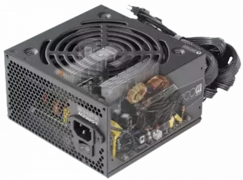 منبع تغذیه کامپیوتر گرین GP450A-ECO Rev 3.1 80 Plus White توان 450 وات