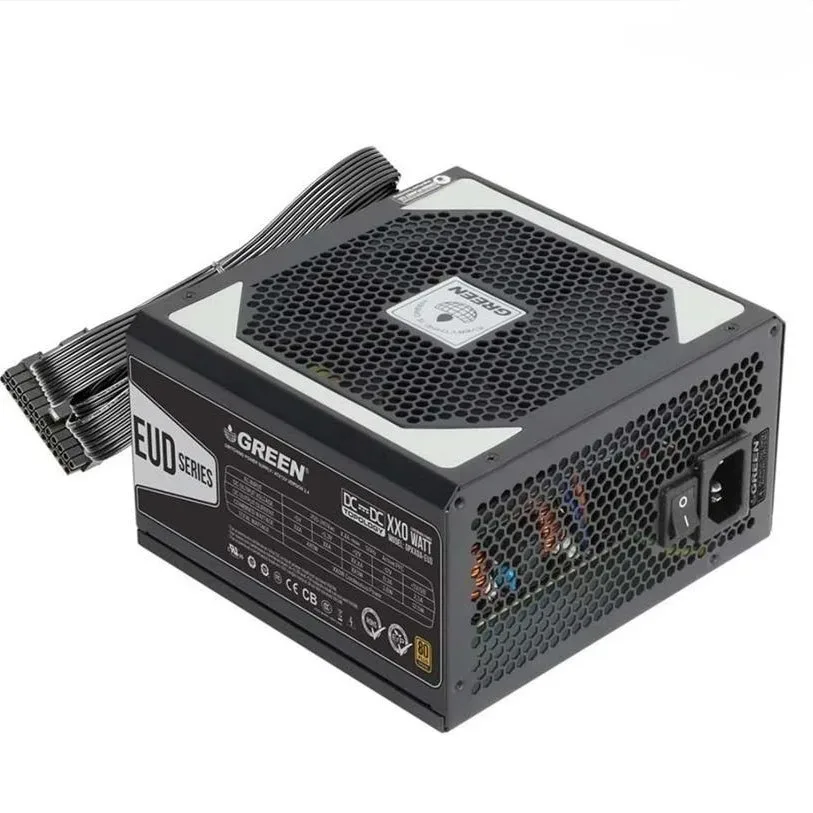 منبع تغذیه کامپیوتر گرین مدل GP530A-EUD 80 Plus Bronze توان 530 وات