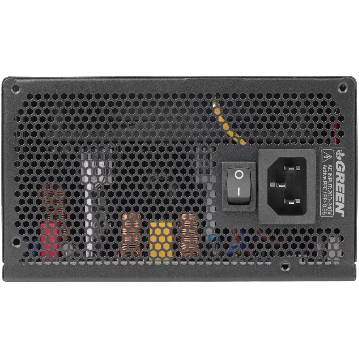 منبع تغذیه کامپیوتر گرین مدل GP700A-GED 80 Plus Bronze توان 700 وات