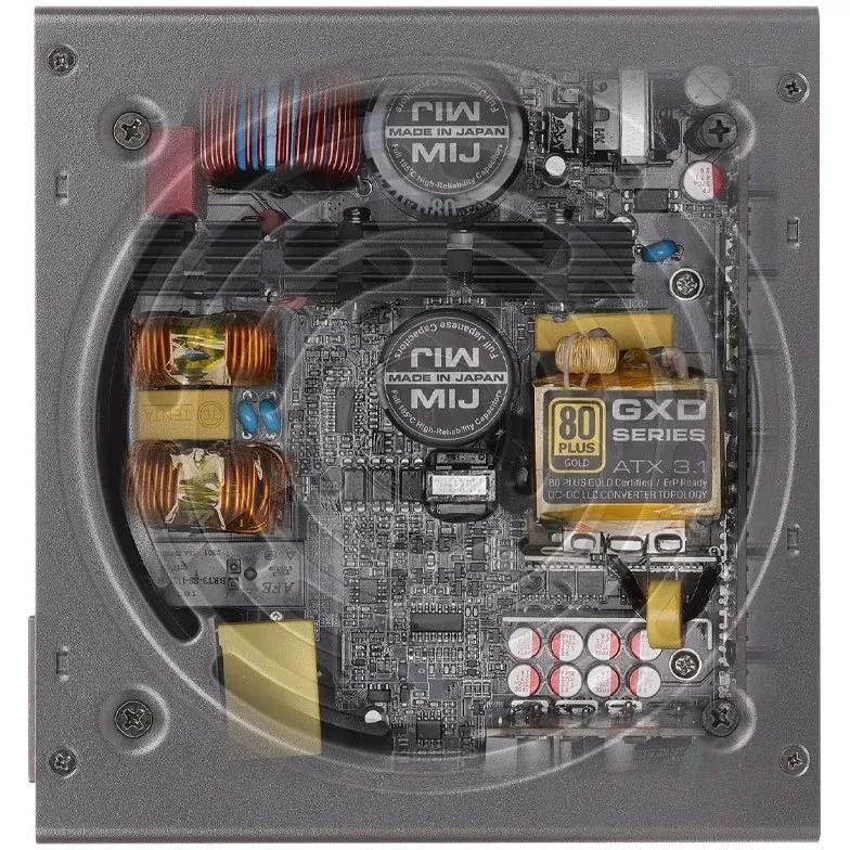 منبع تغذیه کامپیوتر گرین GP850B-GXD 80 Plus Gold توان 850 وات