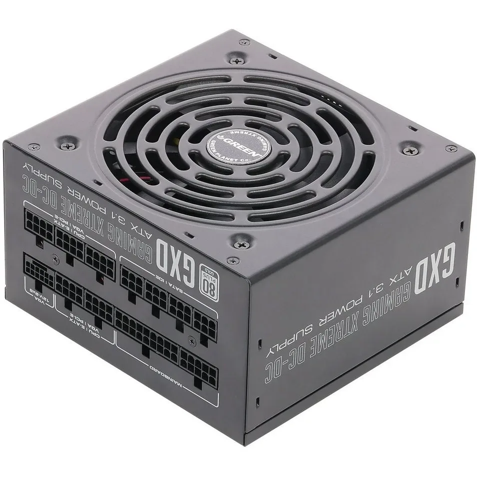 منبع تغذیه کامپیوتر گرین مدل GP1000B-GXD 80 Plus Gold توان 1000 وات
