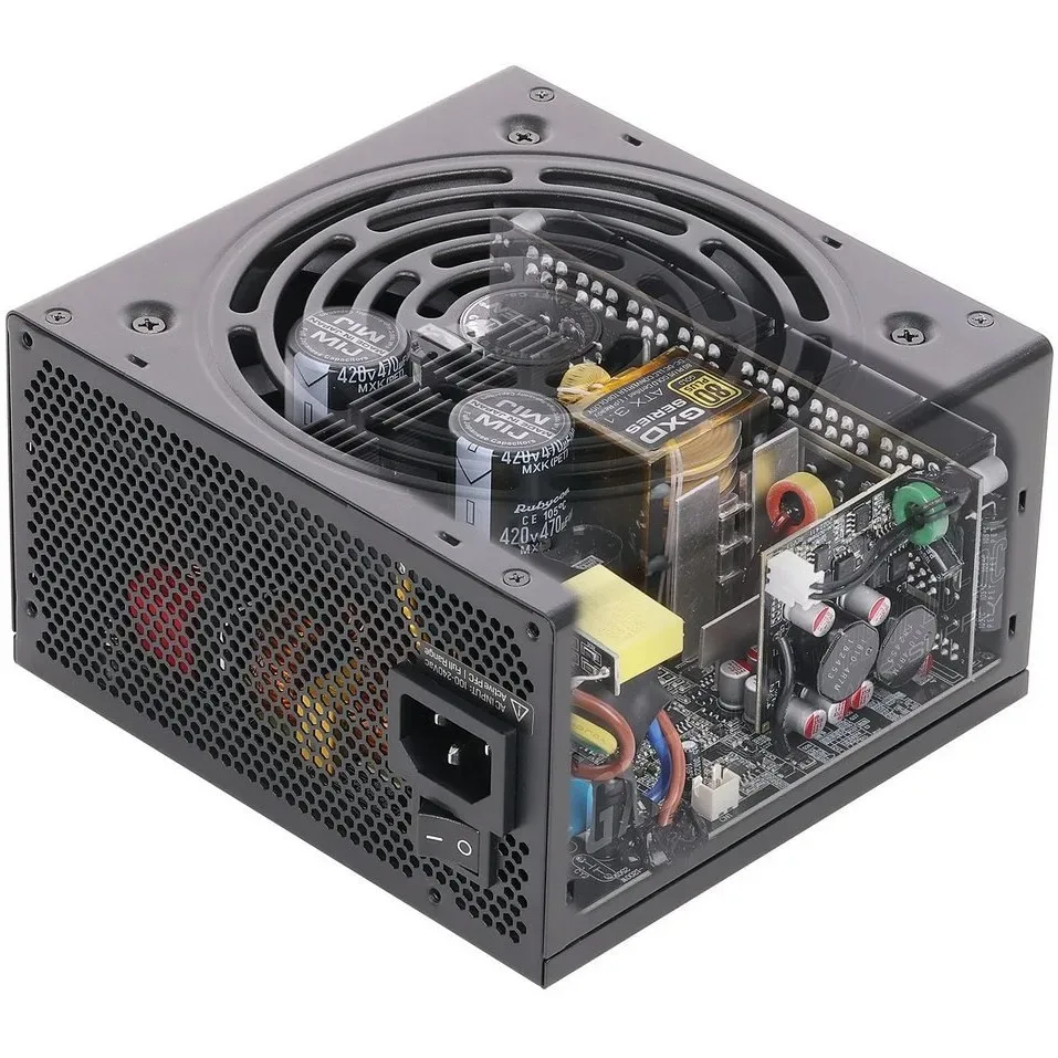 منبع تغذیه کامپیوتر گرین مدل GP1000B-GXD 80 Plus Gold توان 1000 وات