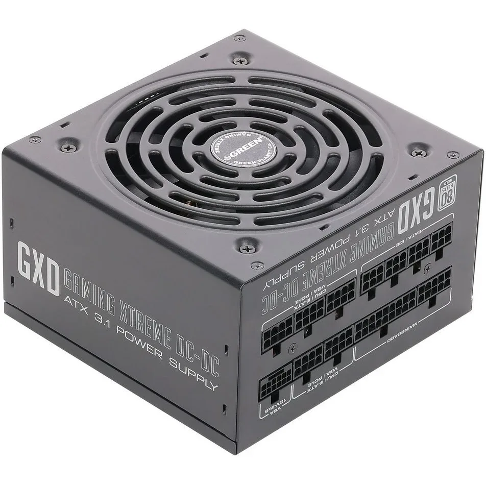 منبع تغذیه کامپیوتر گرین مدل GP1200B-GXD 80 Plus Gold توان 1200 وات