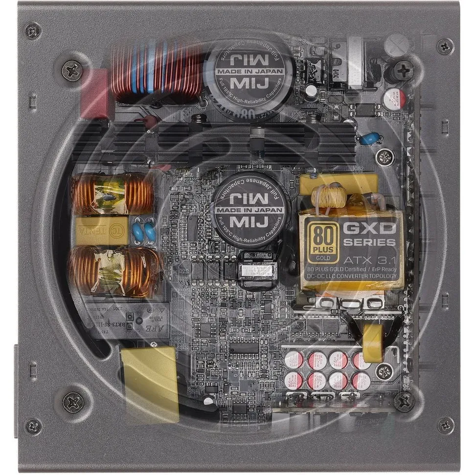 منبع تغذیه کامپیوتر گرین مدل GP1200B-GXD 80 Plus Gold توان 1200 وات
