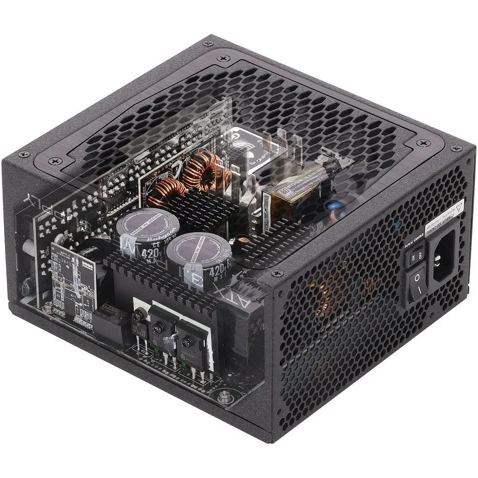 منبع تغذیه کامپیوتر گرین GP1000B-EDGE 80 Plus Platinum توان 1000 وات
