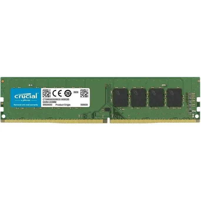 رم کامپیوتر کروشیال تک کاناله مدل CT8 فرکانس 2666 مگاهرتز DDR4 تایمینگ CL19 حافظه 8 گیگابایت