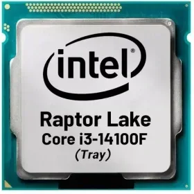 پردازنده کامپیوتر اینتل Core i3-14100F Raptor Lake Refresh Tray