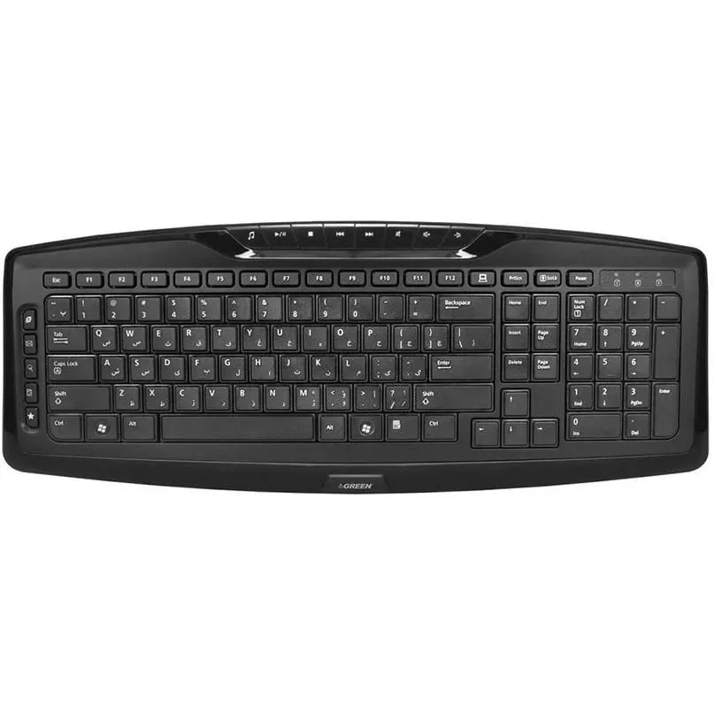 کیبورد با سیم گرین مدل GK501