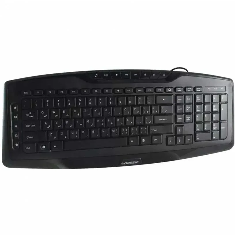 کیبورد با سیم گرین مدل GK501