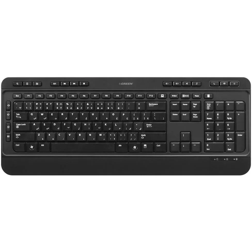 کیبورد با سیم گرین مدل GK502