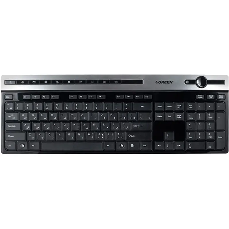 کیبورد با سیم گرین مدل GK-503