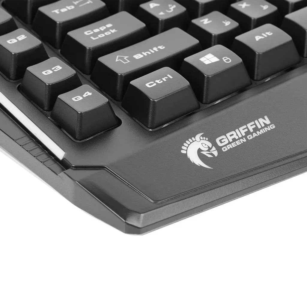 کیبورد با سیم گیمینگ گرین مدل GK702-RGB