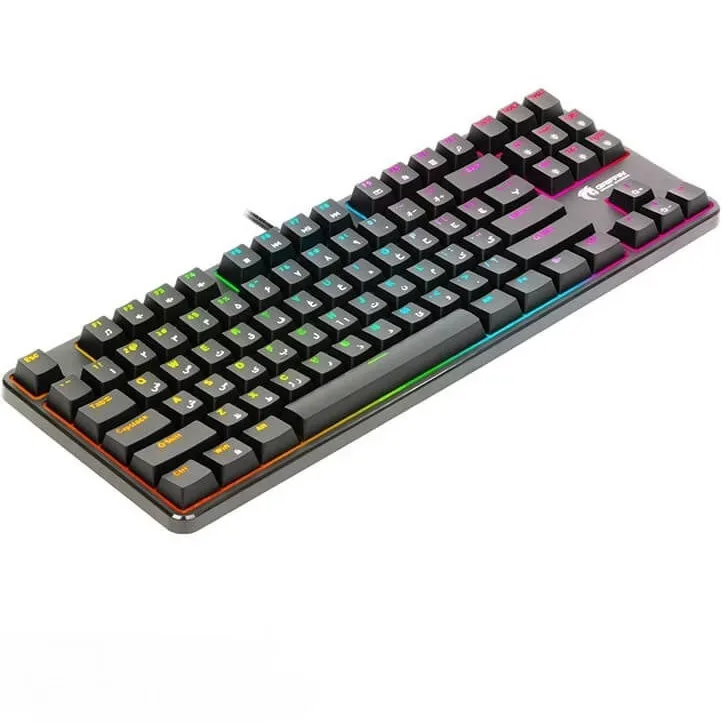 کیبورد با سیم گیمینگ گرین مدل GK801-RGB