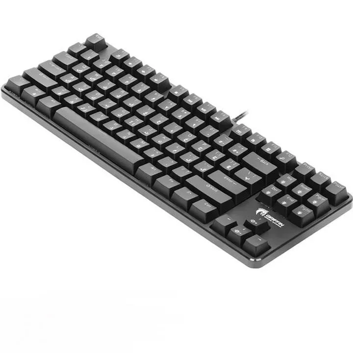 کیبورد با سیم گیمینگ گرین مدل GK801-RGB