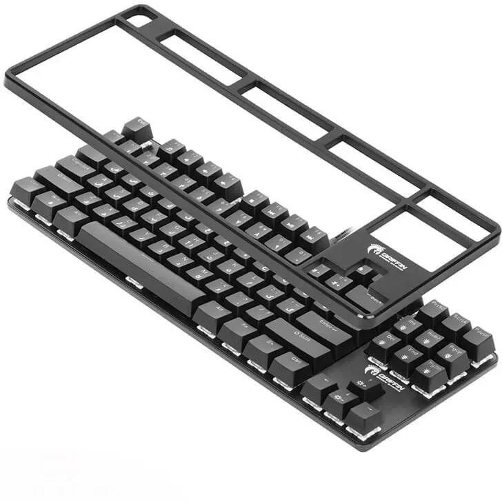 کیبورد با سیم گیمینگ گرین مدل GK801-RGB