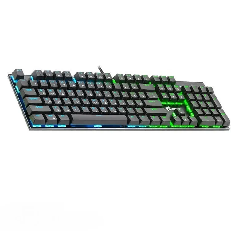 کیبورد با سیم گیمینگ گرین مدل GK802-RGB