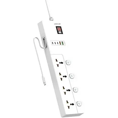 چند راهی برق گرین لاین مدل GS-800 Power Socket 2M 3500W