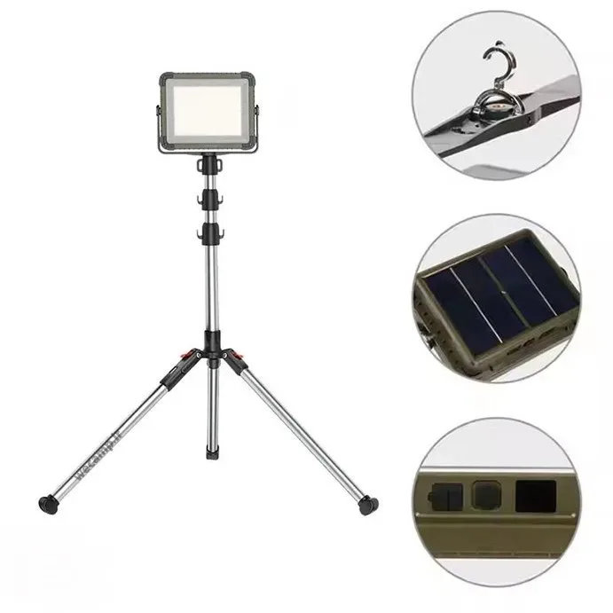 چراغ کمپینگ گرین لاین مدل Solar Camping Light 7200mAh