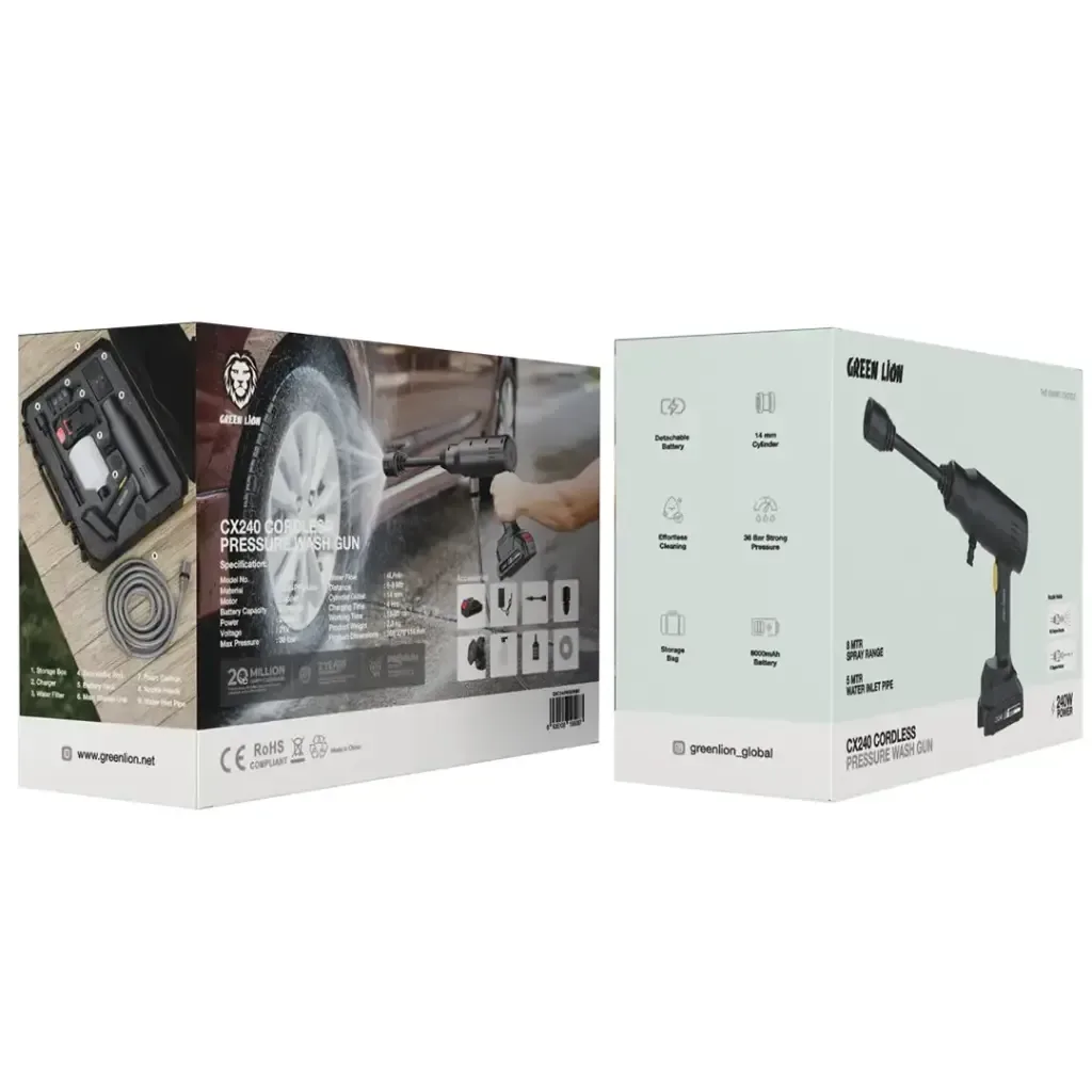 کارواش شارژی گرین لاین CX240