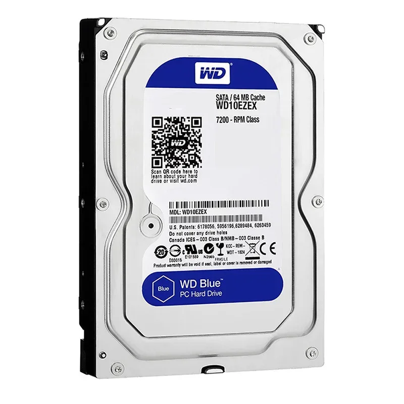 هارد دیسک اینترنال وسترن دیجیتال مدل Blue ظرفیت 2 ترابایت
