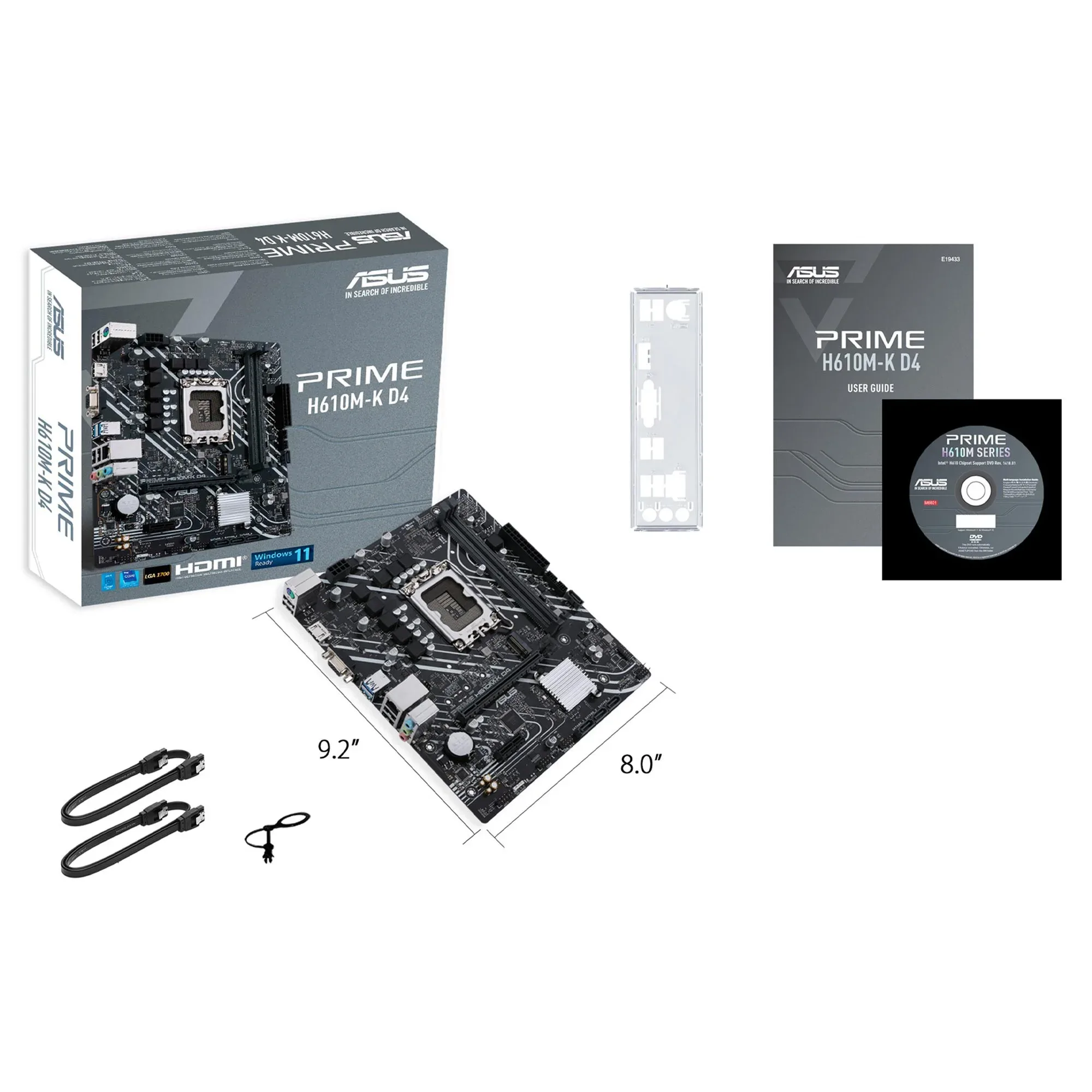 مادربرد ایسوس PRIME H610M-K D4