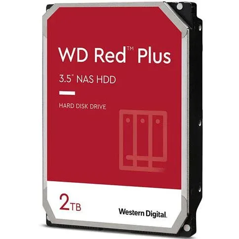 هارد دیسک اینترنال وسترن دیجیتال مدل Red Plus ظرفیت 2 ترابایت