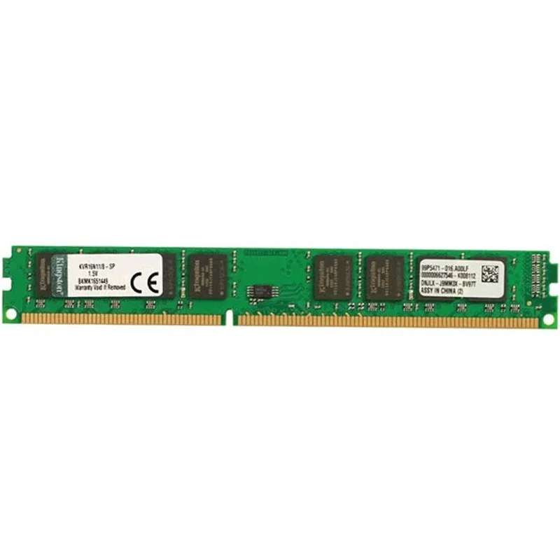 رم دسکتاپ DDR3 مدل KVR16N11/8 PC3-12800  1600 مگاهرتز کینگستون ظرفیت 8 گیگابایت