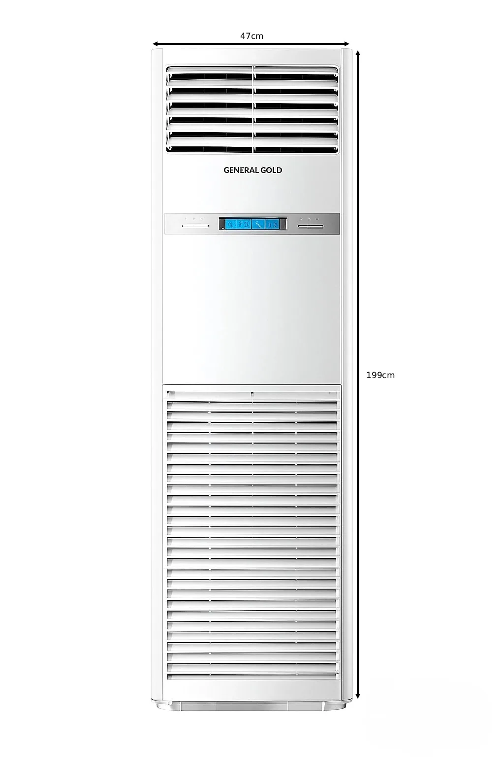 کولر گازی ایستاده 60 هزار جنرال گلد GG-GHF60000D BIX T3