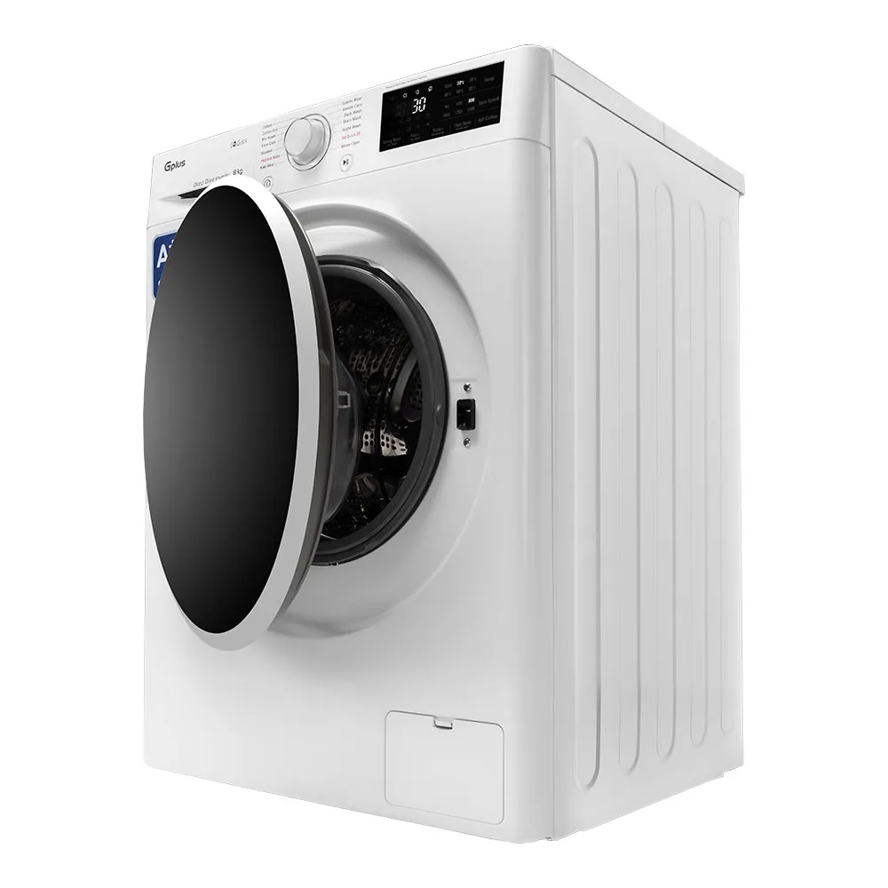 ماشین لباسشویی جی پلاس مدل GWM-L807W ظرفیت 8 کیلوگرم