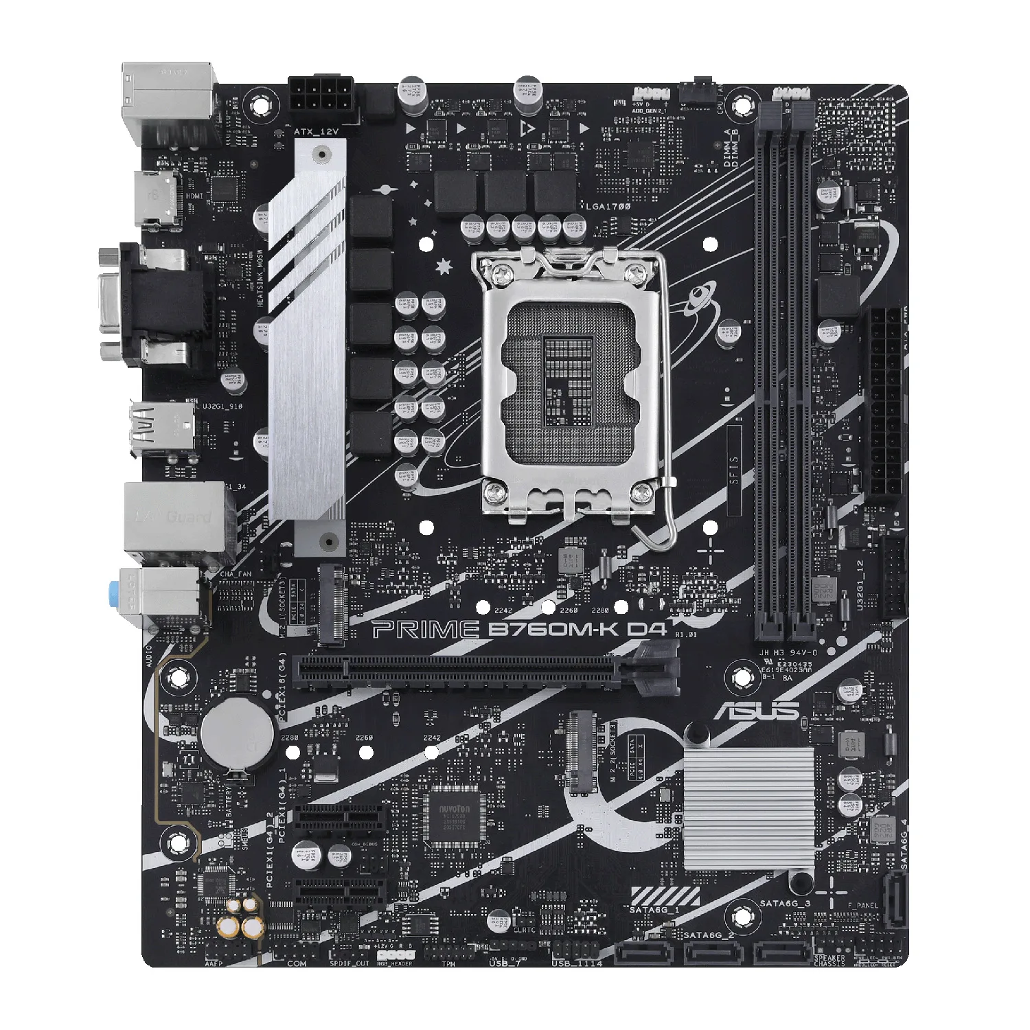 مادربرد ایسوس مدل PRIME B760M-K D5