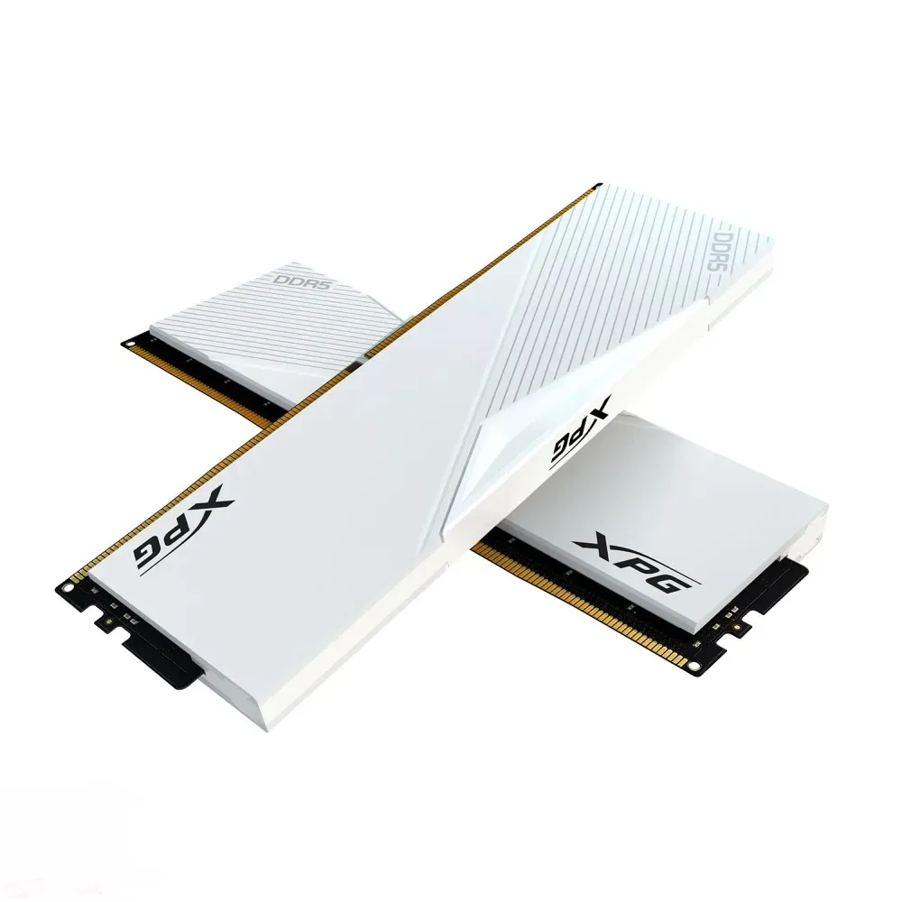 رم کامپیوتر DDR5 دو کاناله 5200 مگاهرتز CL38 ای دیتا ایکس پی جی مدل LANCER RGB BLACK DRAM MODULE ظرفیت 32 گیگابایت