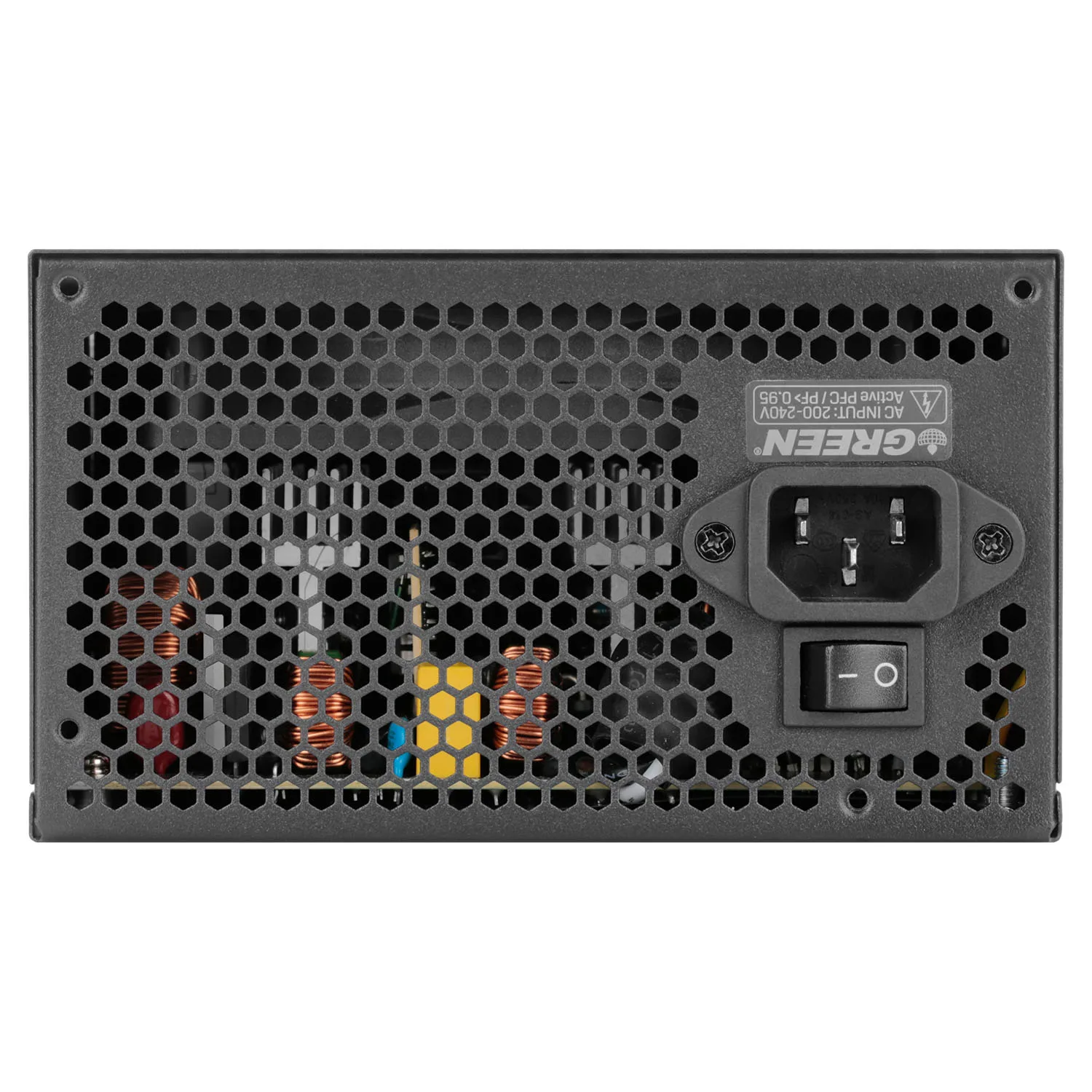 منبع تغذیه کامپیوتر گرین مدل GP600A-ECO Rev3.1