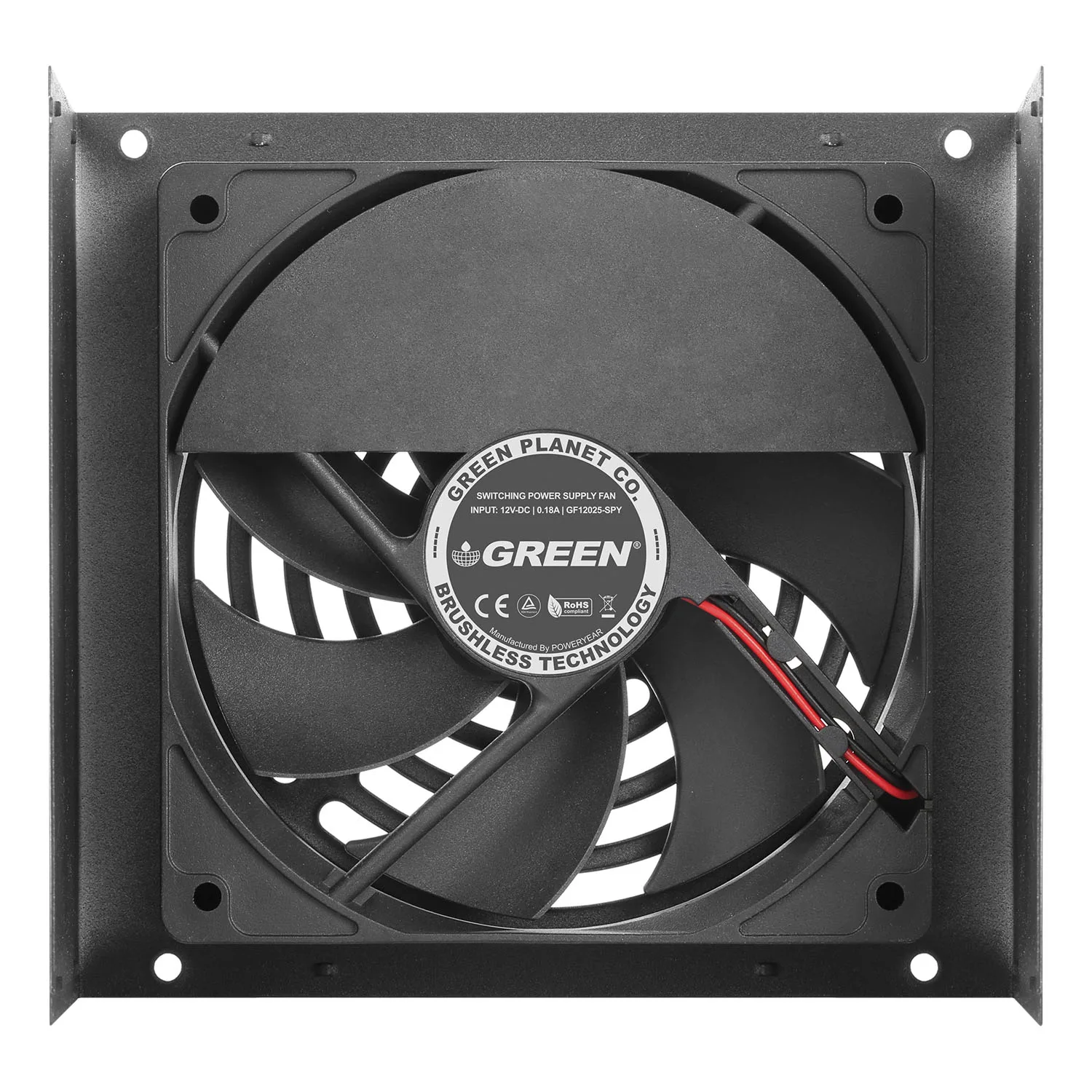 منبع تغذیه کامپیوتر گرین مدل GP600A-ECO Rev3.1