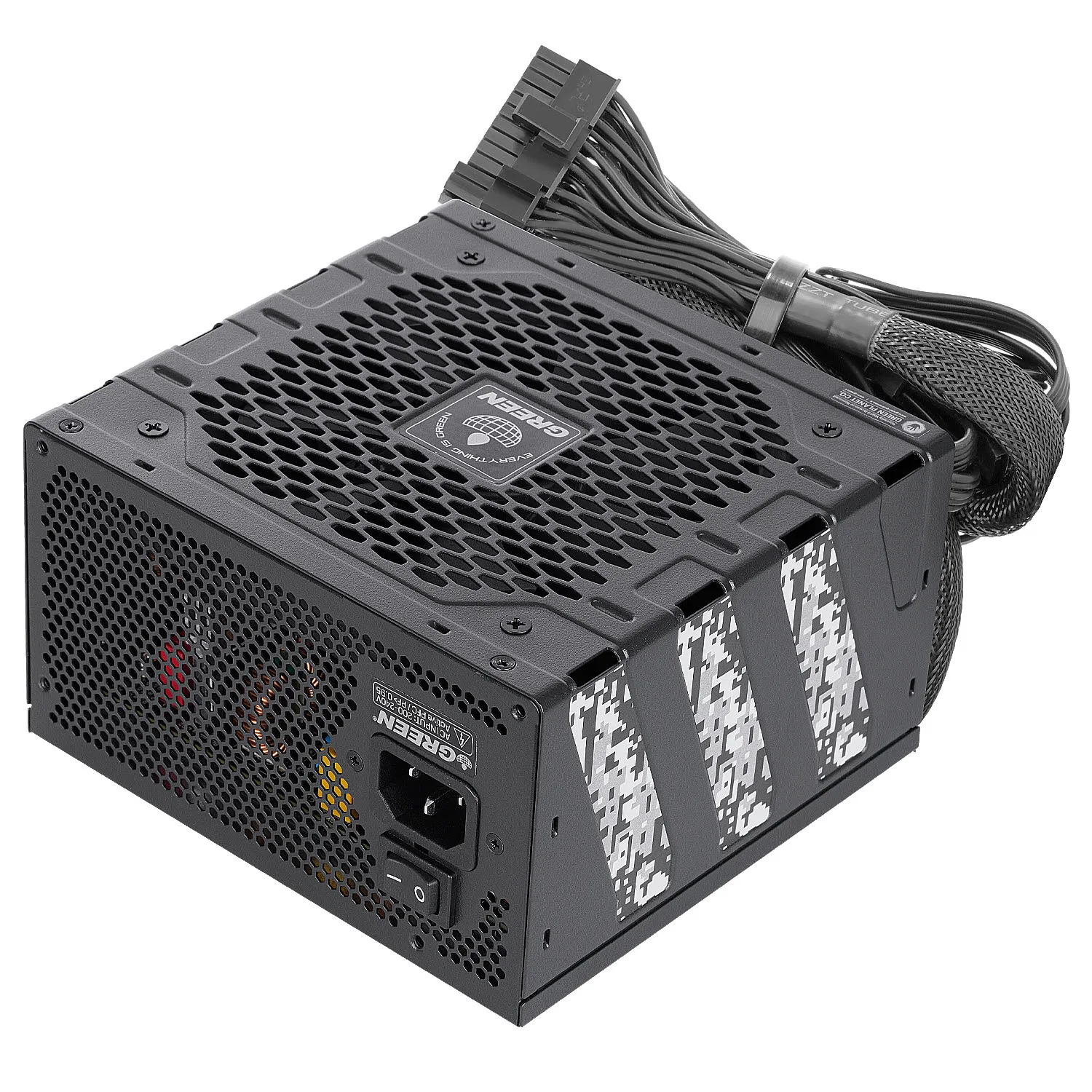 منبع تغذیه کامپیوتر 700W وات گرین مدل GP700A-GED V3.1 (ATX 3.1)